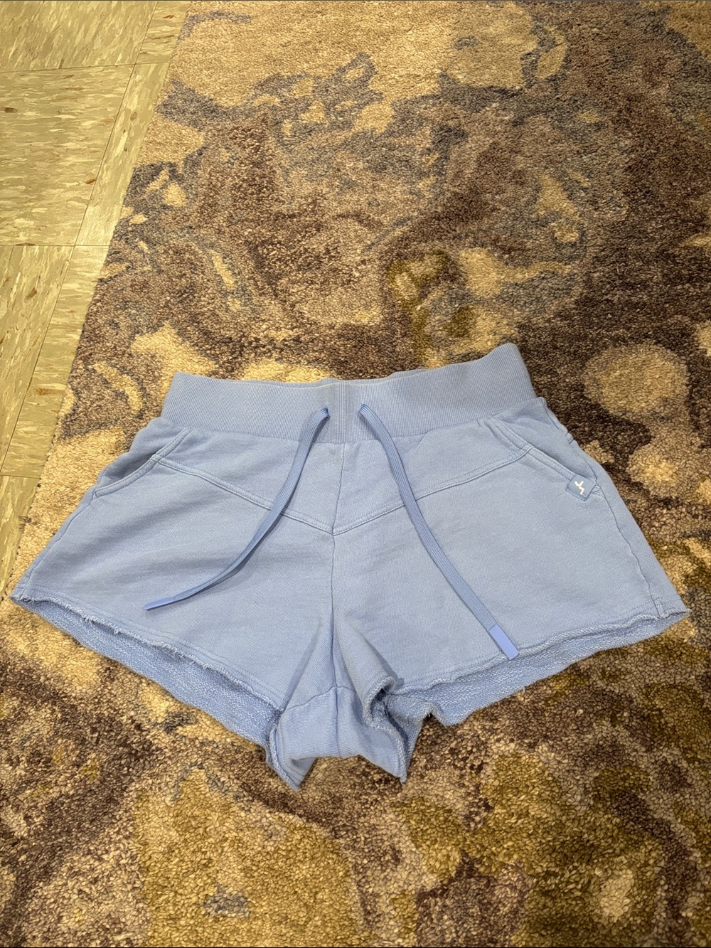 JoyLab French Terry High Rise Sweat Shorts - Picture 2 of 5